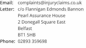 Complaints contact details