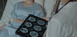 skull fracture header background