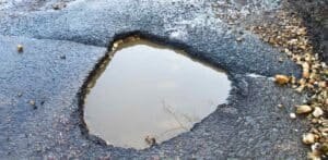 pothole injury claims header image