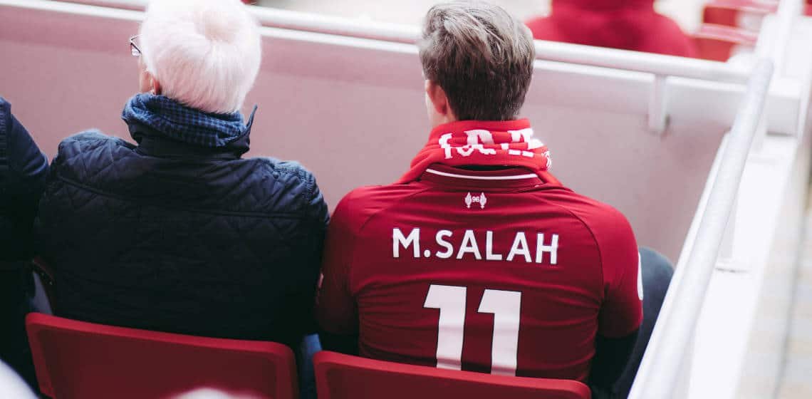 spectators watching a football match