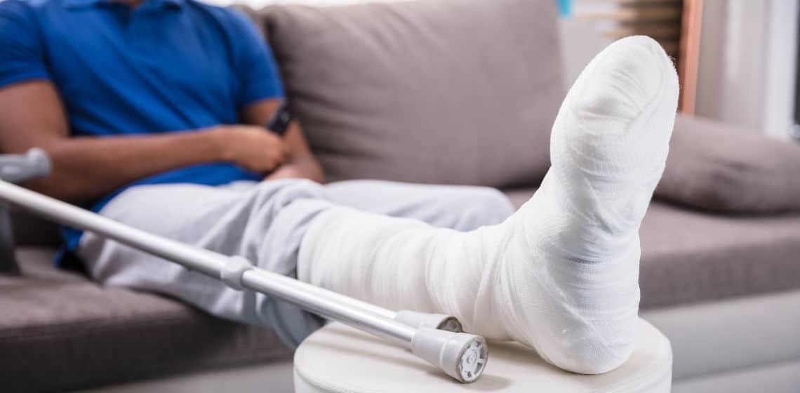 broken ankle compensation claims
