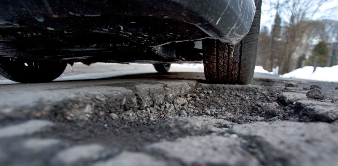 accident caused by road conditions